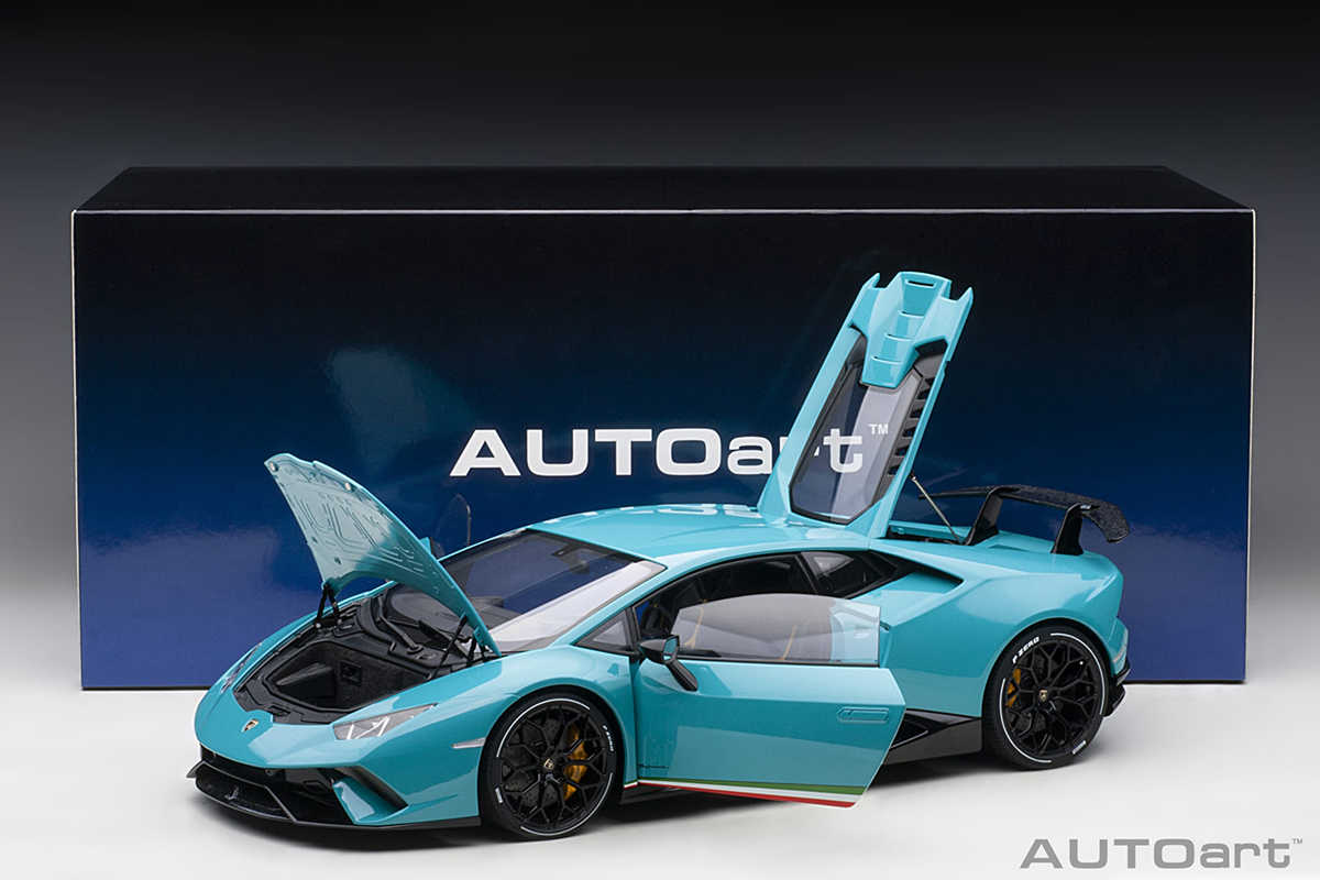 Lamborghini Huracan Performante 1:12 Autoart Azul - 20 anos! Loja