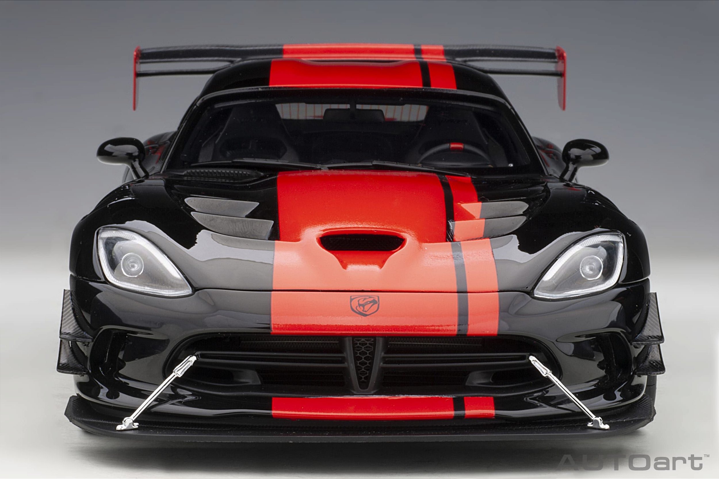Dodge Viper 1:28 Edition ACR 2017 1:18 Autoart Preto - 20 anos