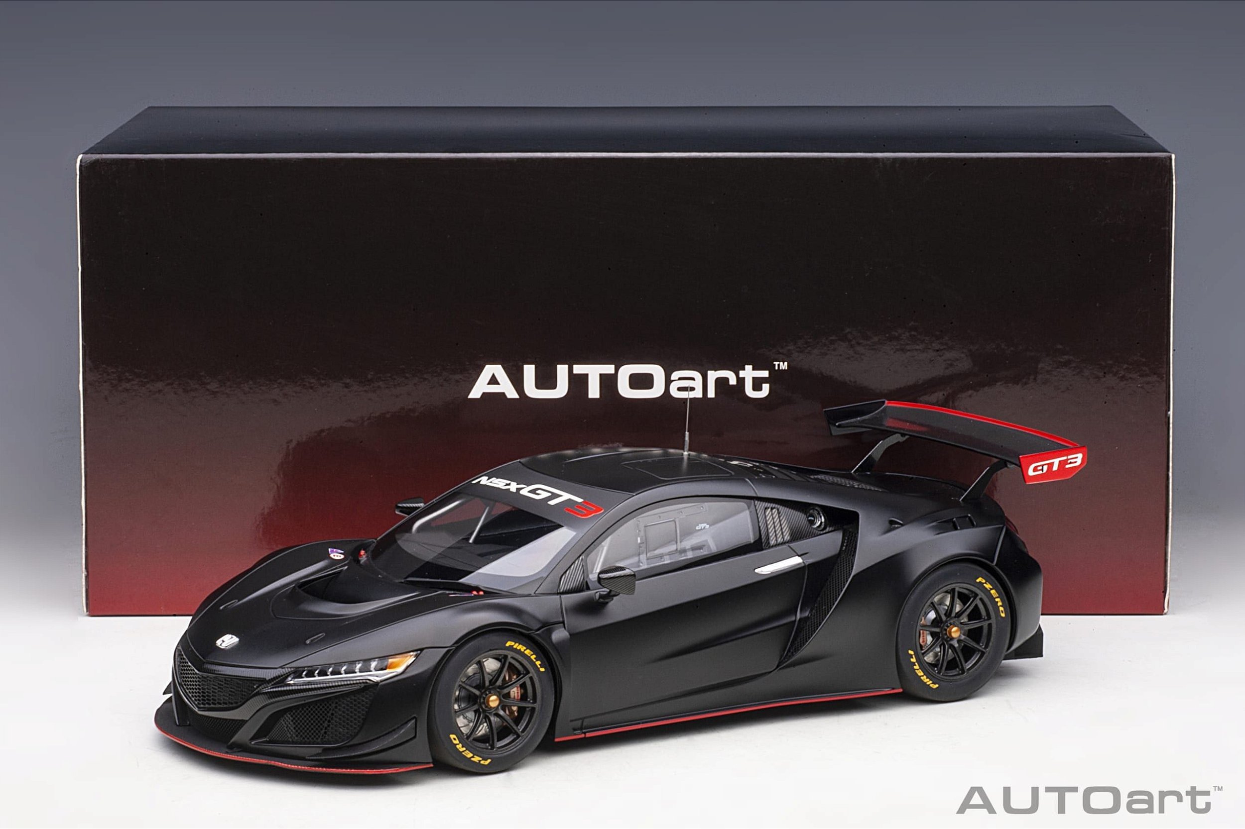 198　AUTOart　オートアート　ホンダ　NSX　NC1　黒　ブラック Honda NSX (NC1) 2016 1:18 Autoart Preto - 19 anos! Loja on-line de