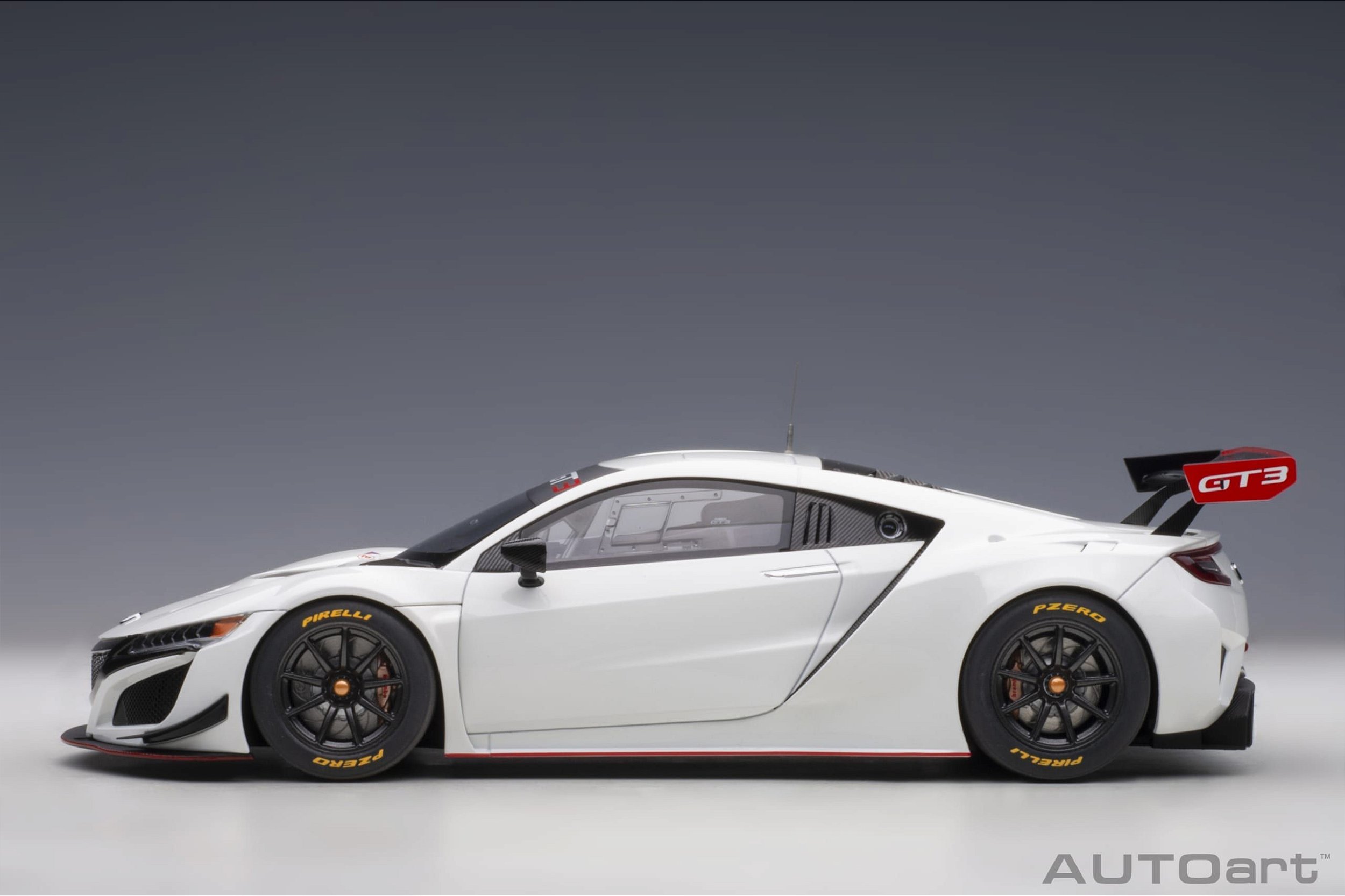 AUTOart ポルシェGT3R 1:18 ホワイトミニカー Honda NSX GT3 2018 1:18 Autoart Branco - 20 anos! Loja on-line de