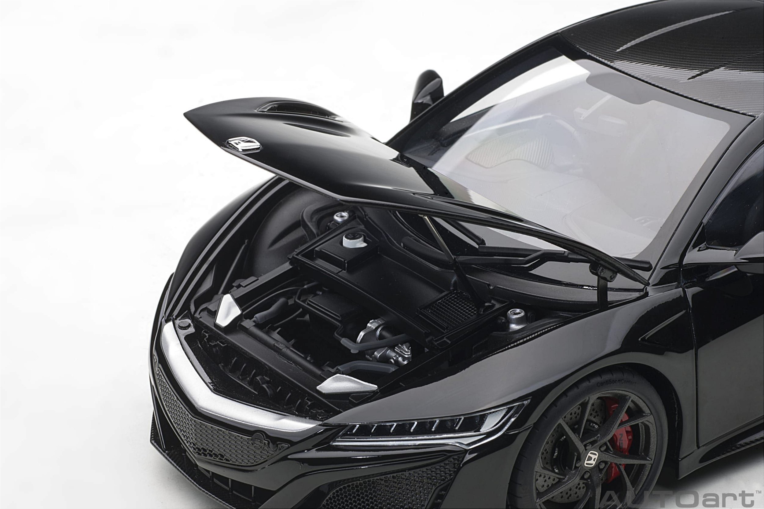 198　AUTOart　オートアート　ホンダ　NSX　NC1　黒　ブラック Honda NSX (NC1) 2016 1:18 Autoart Preto - 19 anos! Loja on-line de