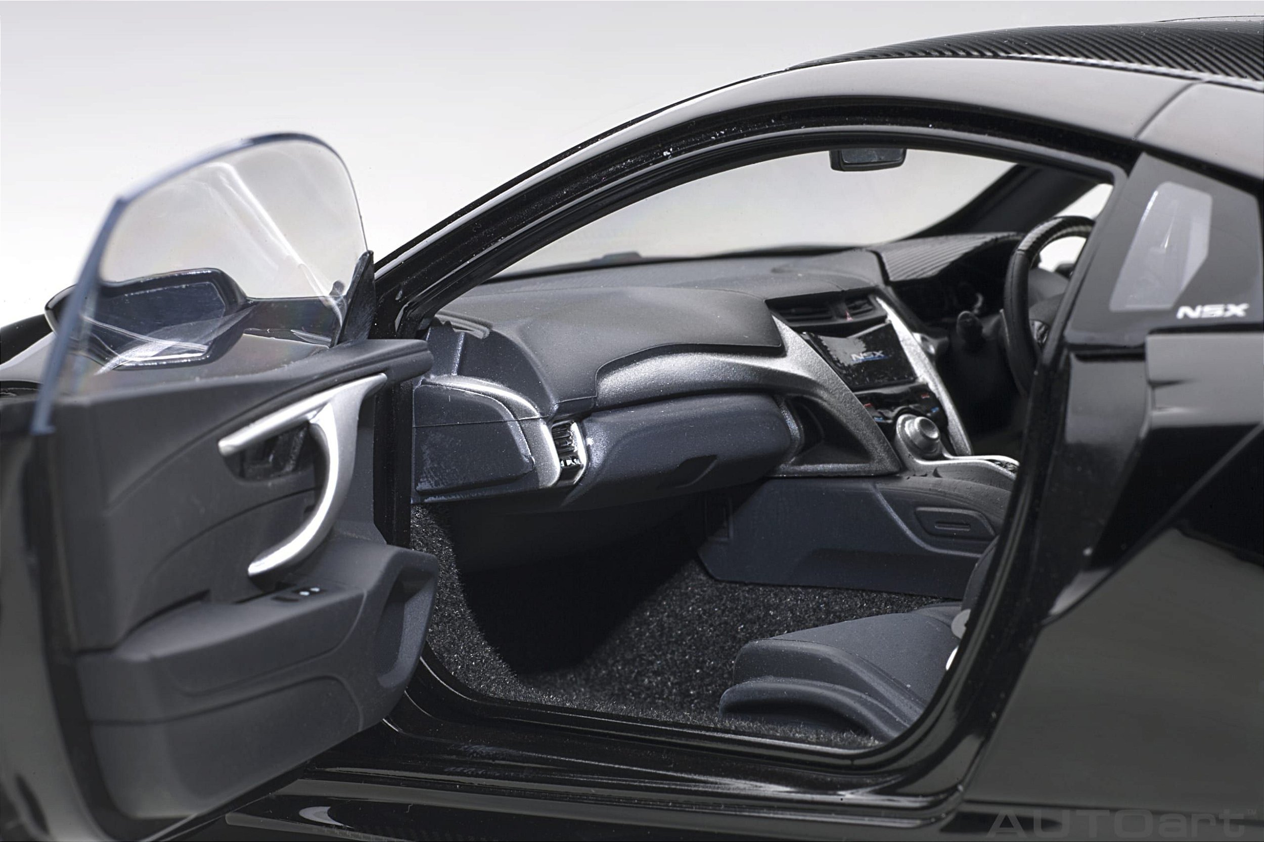 Honda NSX (NC1) 2016 1:18 Autoart Preto - 18 anos! Loja on