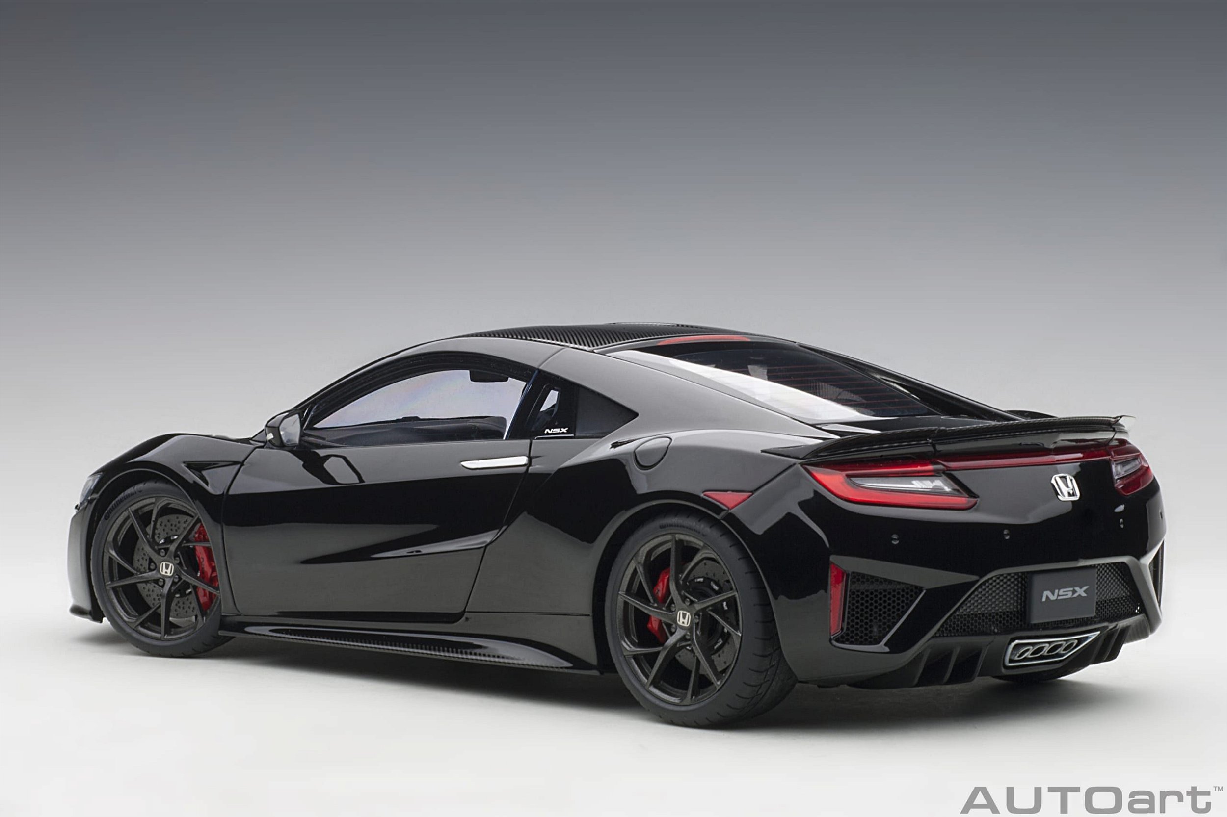 Honda NSX (NC1) 2016 1:18 Autoart Preto - 20 anos! Loja on-line de