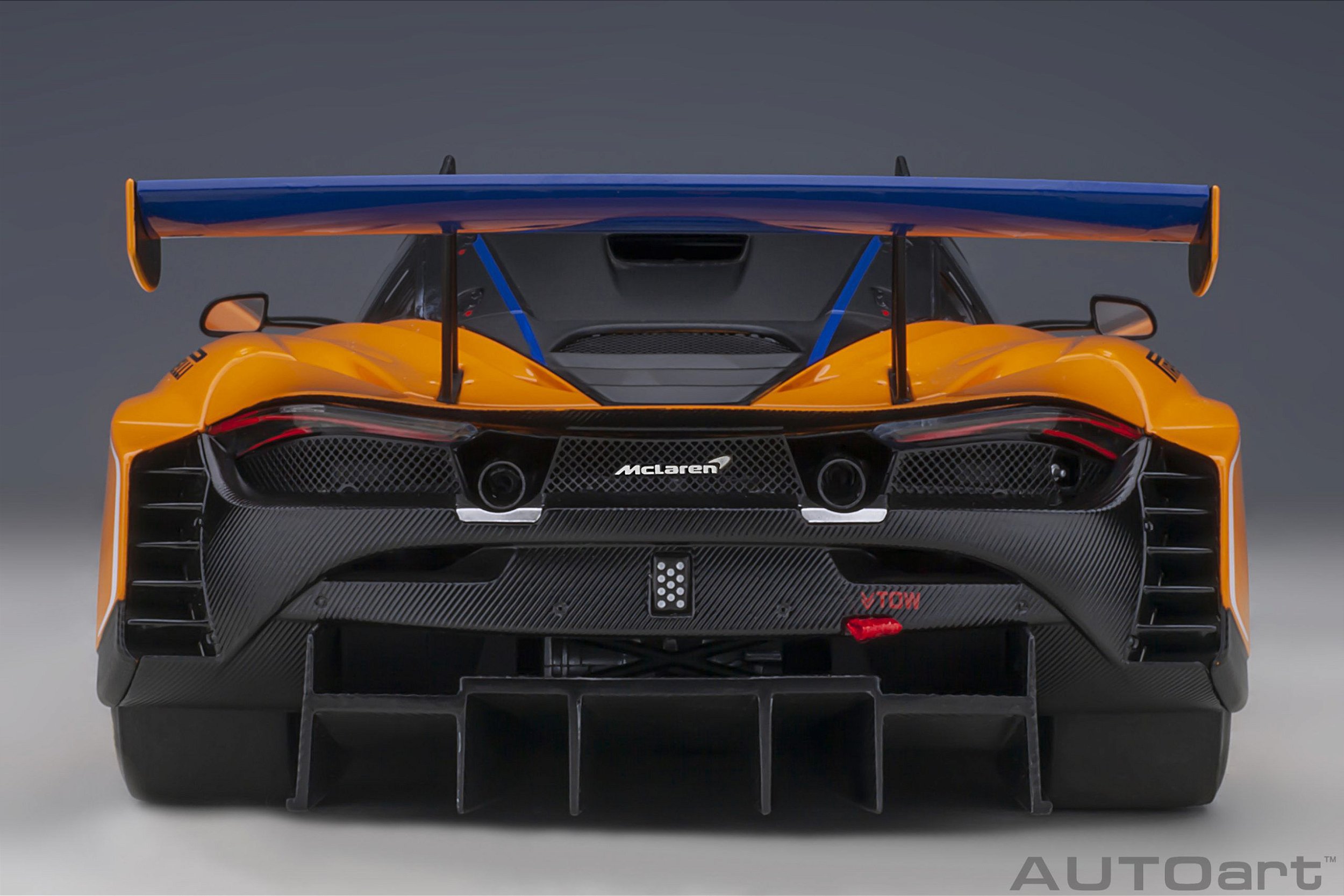 Mc Laren 720S GT3 1:18 Autoart Laranja - 20 anos! Loja on-line de