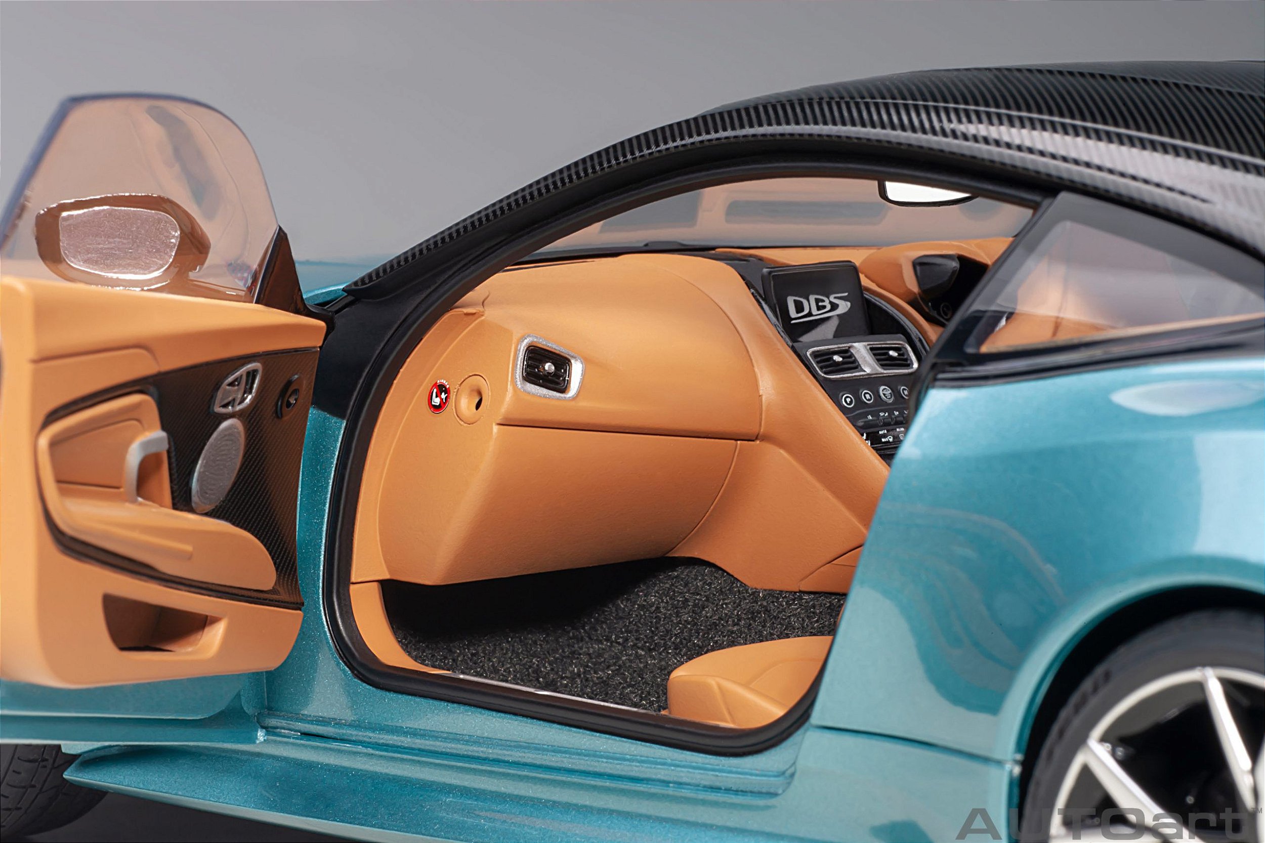 Aston Martin DBS Superleggera 1:18 Autoart Azul - 20 anos! Loja on
