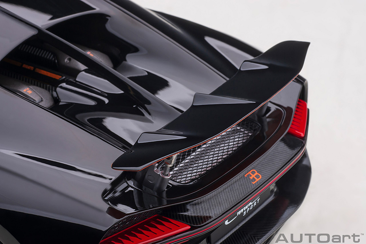 Bugatti Chiron Sport 2019 1:18 Autoart Preto - 20 anos! Loja on