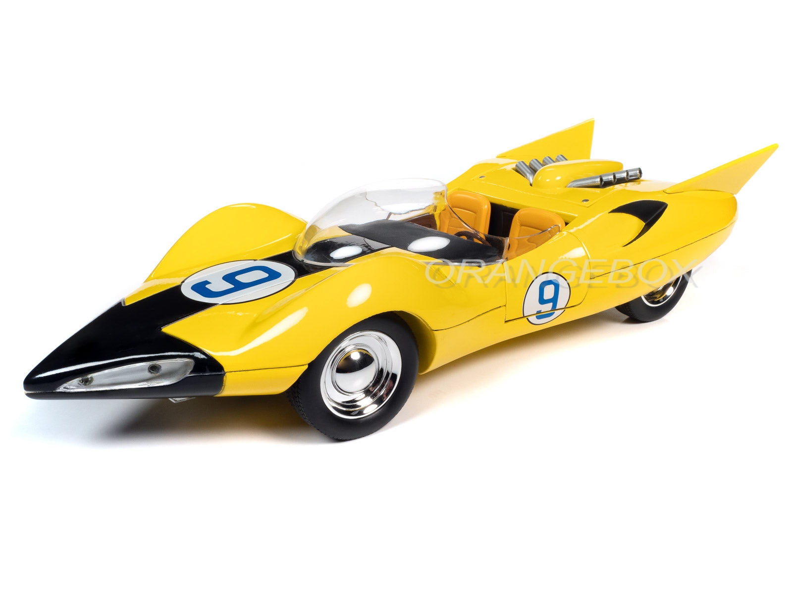 Speed Racer Shooting Star + Figura Racer X Autoworld 1:18 - 20
