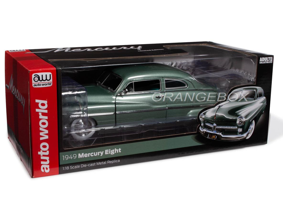 Mercury Eight 1949 1:18 Autoworld Verde - 20 anos! Loja on-line de