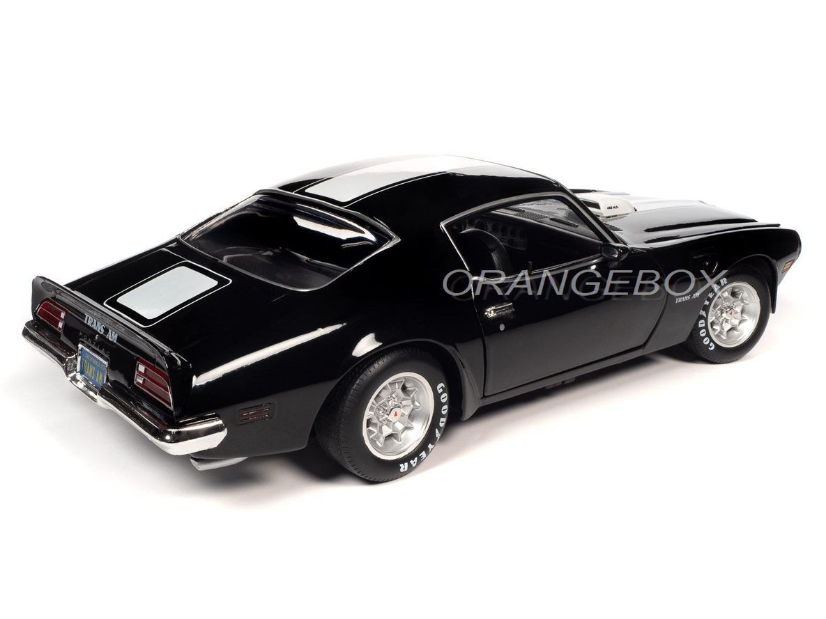 Pontiac Firebird T/A 1972 1:18 Autoworld Preto - 20 anos! Loja on