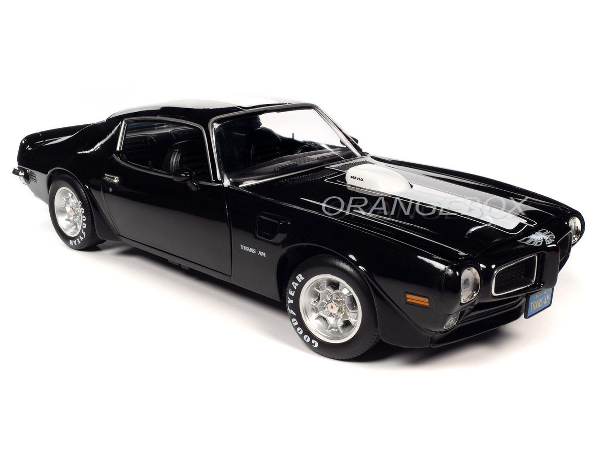 Pontiac Firebird T/A 1972 1:18 Autoworld Preto - 20 anos! Loja on