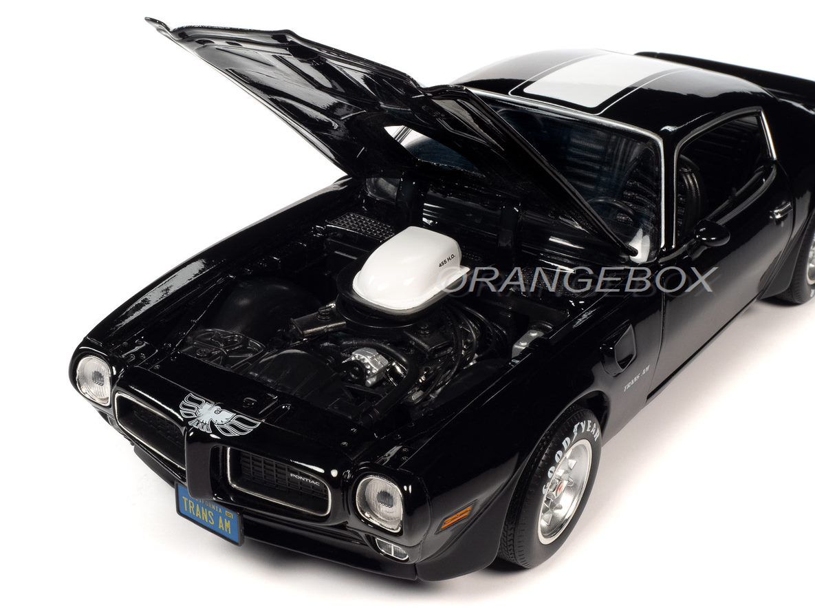 Pontiac Firebird T/A 1972 1:18 Autoworld Preto - 20 anos! Loja on