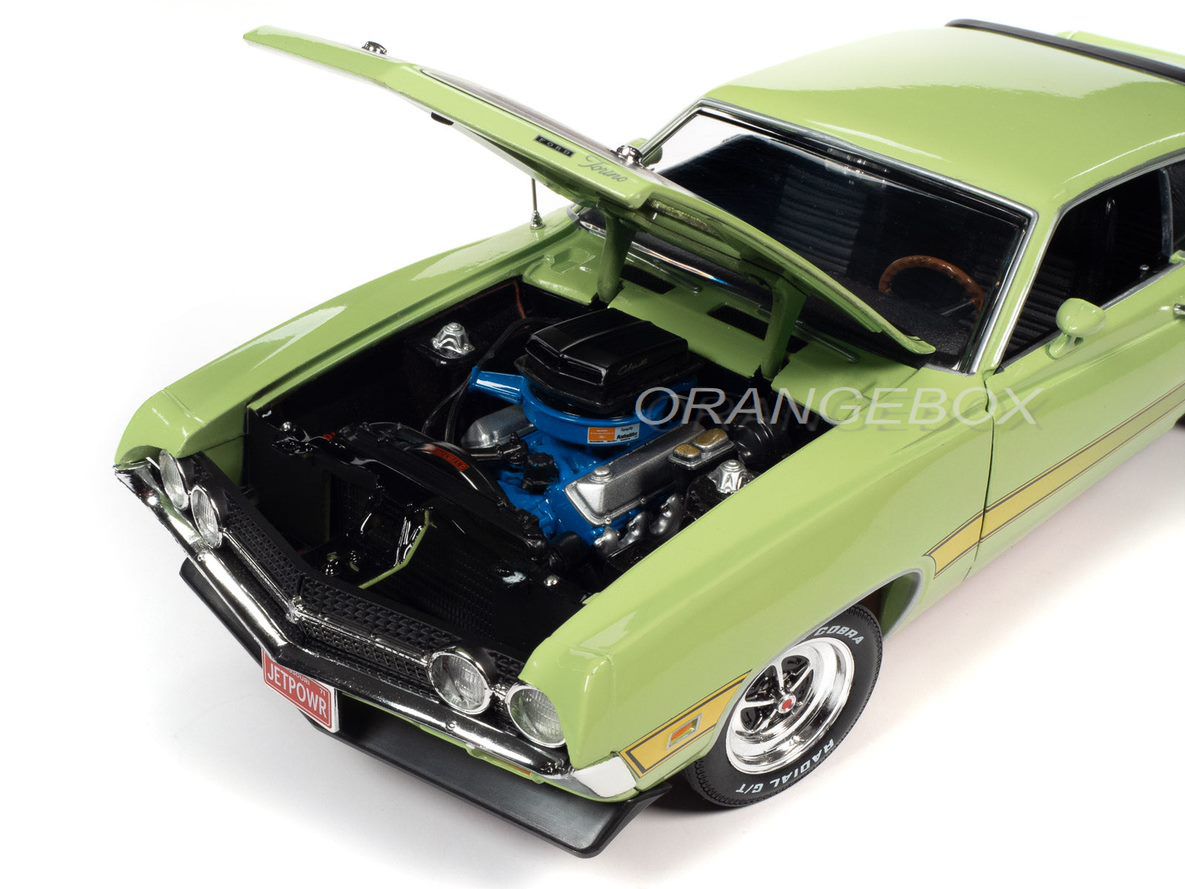 Ford Torino Cobra 1971 1:18 Autoworld Verde - 19 anos! Loja on