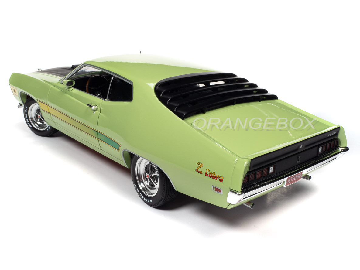 Ford Torino Cobra 1971 1:18 Autoworld Verde - 19 anos! Loja on