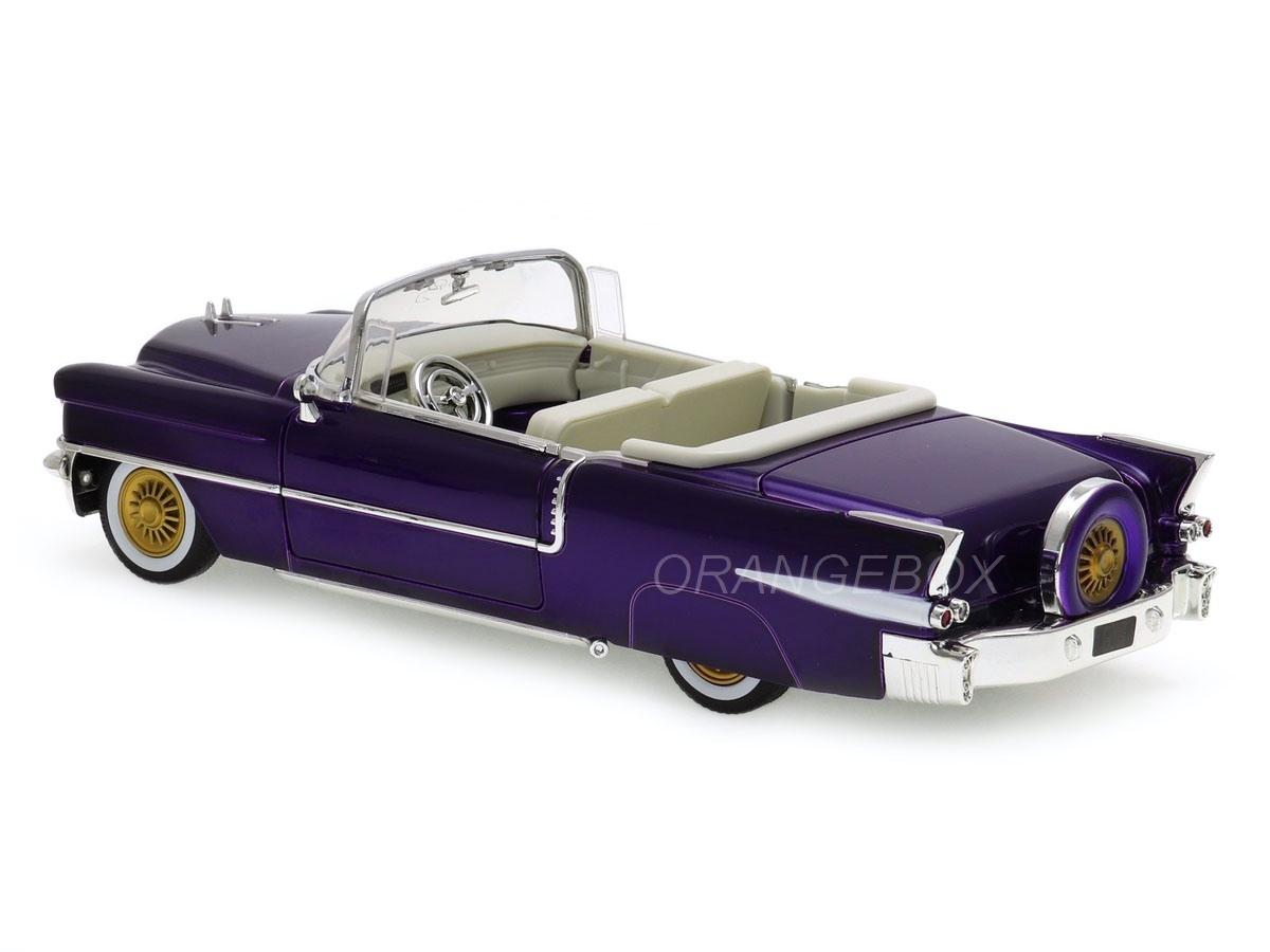 Cadillac Eldorado Convertible Purple 1956 Jada Toys 1:24 + Figura