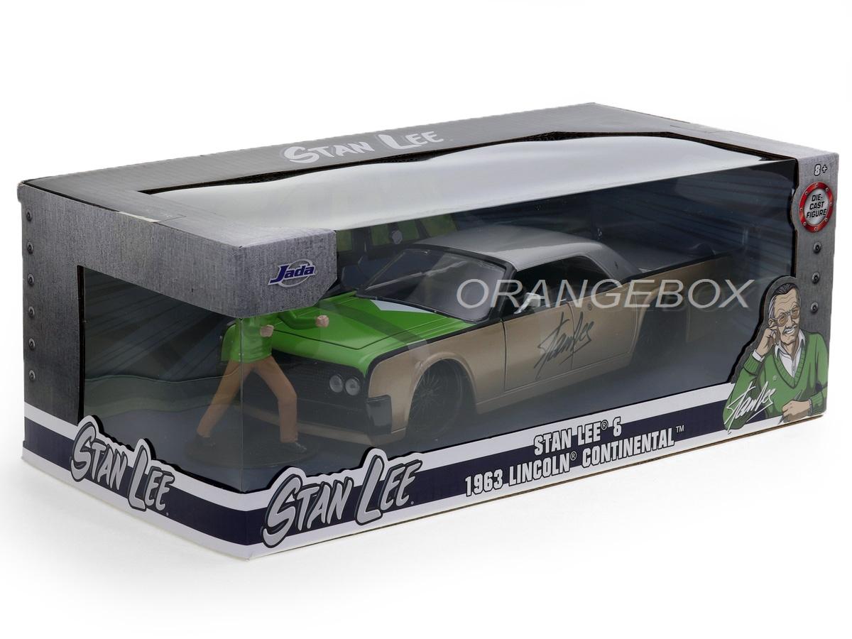 Lincoln Continental 1963 + Figura Stan Lee 1:24 Jada Toys - 20