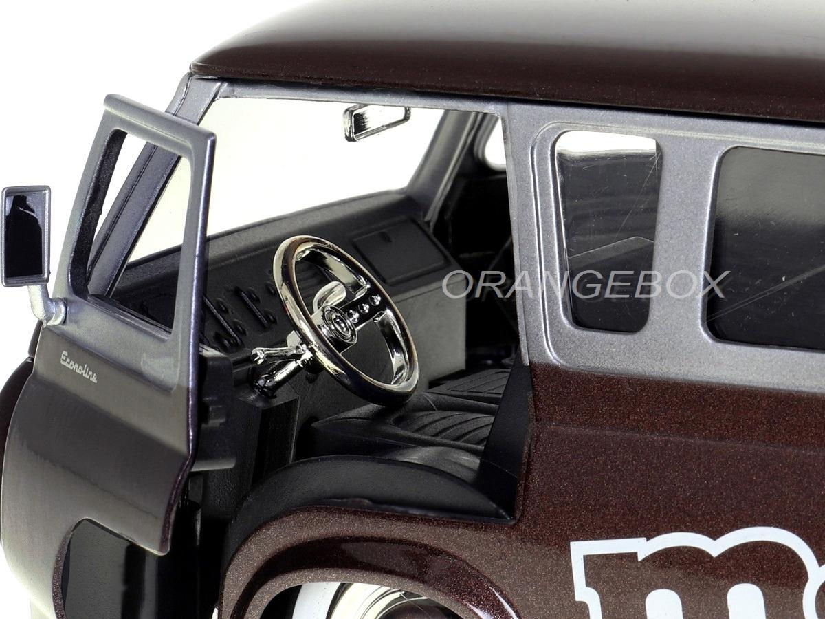 Ford Econoline 1965 M&M's 1:24 Jada Toys + Figura Red - 18