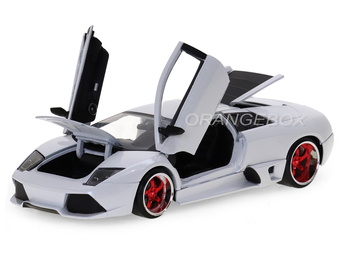 Lamborghini Murcielago LP640 Hyper-Spec Jada Toys 1:24 Branco - 20