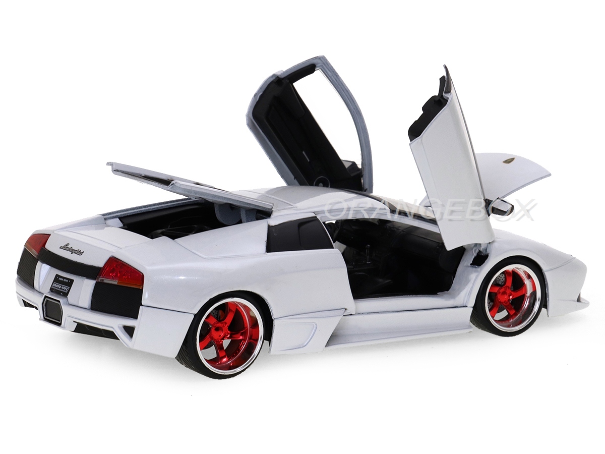 Lamborghini Murcielago LP640 Hyper-Spec Jada Toys 1:24 Branco - 20