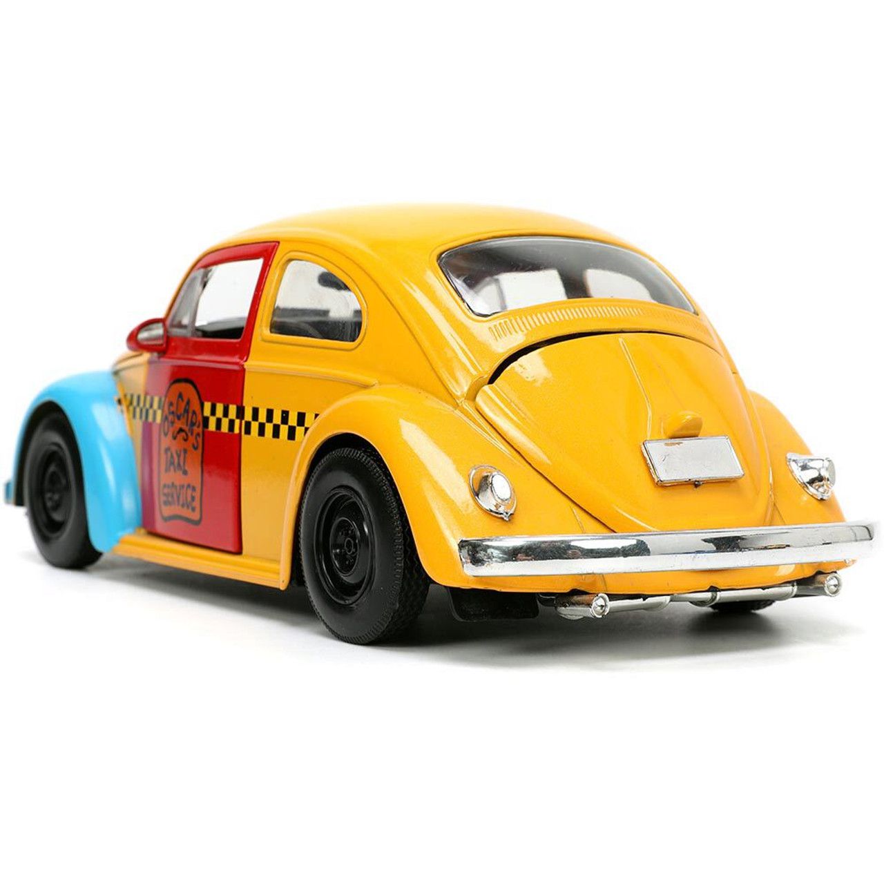 Volkswagen Fusca 1959 Oscar The Grouch + Figura Jada Toys 1:24