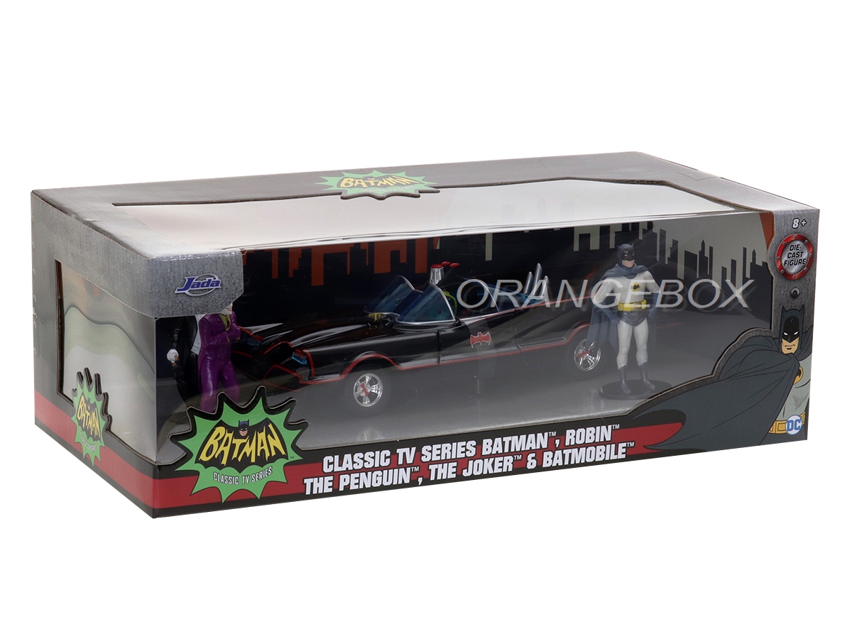 JADA BATMAN DC MASINUTA METALICA BATMOBILE SCARA 1 LA 32 SuperHeroes
