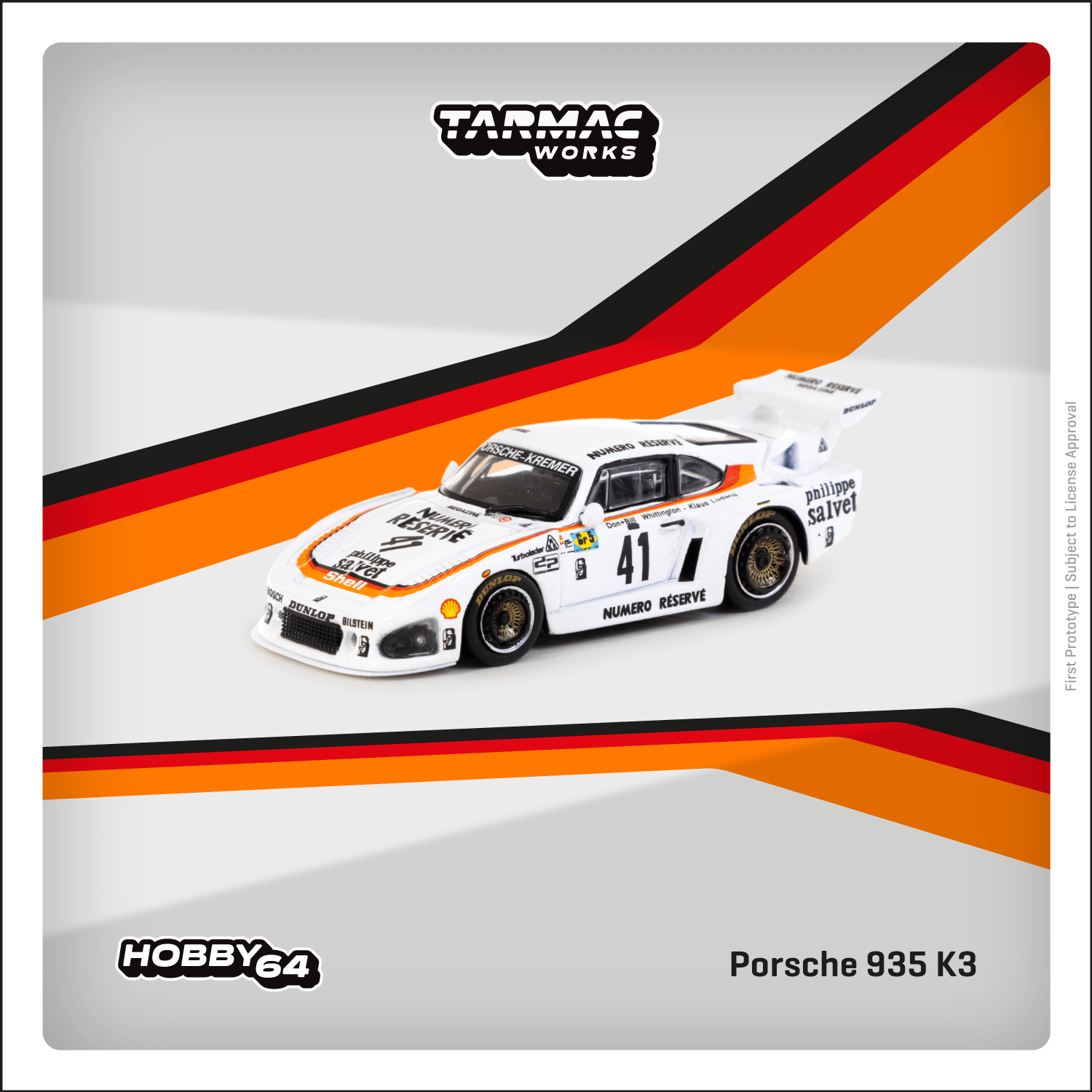 Porsche 935 K3 24 Horas LeMans 1979 Winner 1:64 Tarmac Works - 20