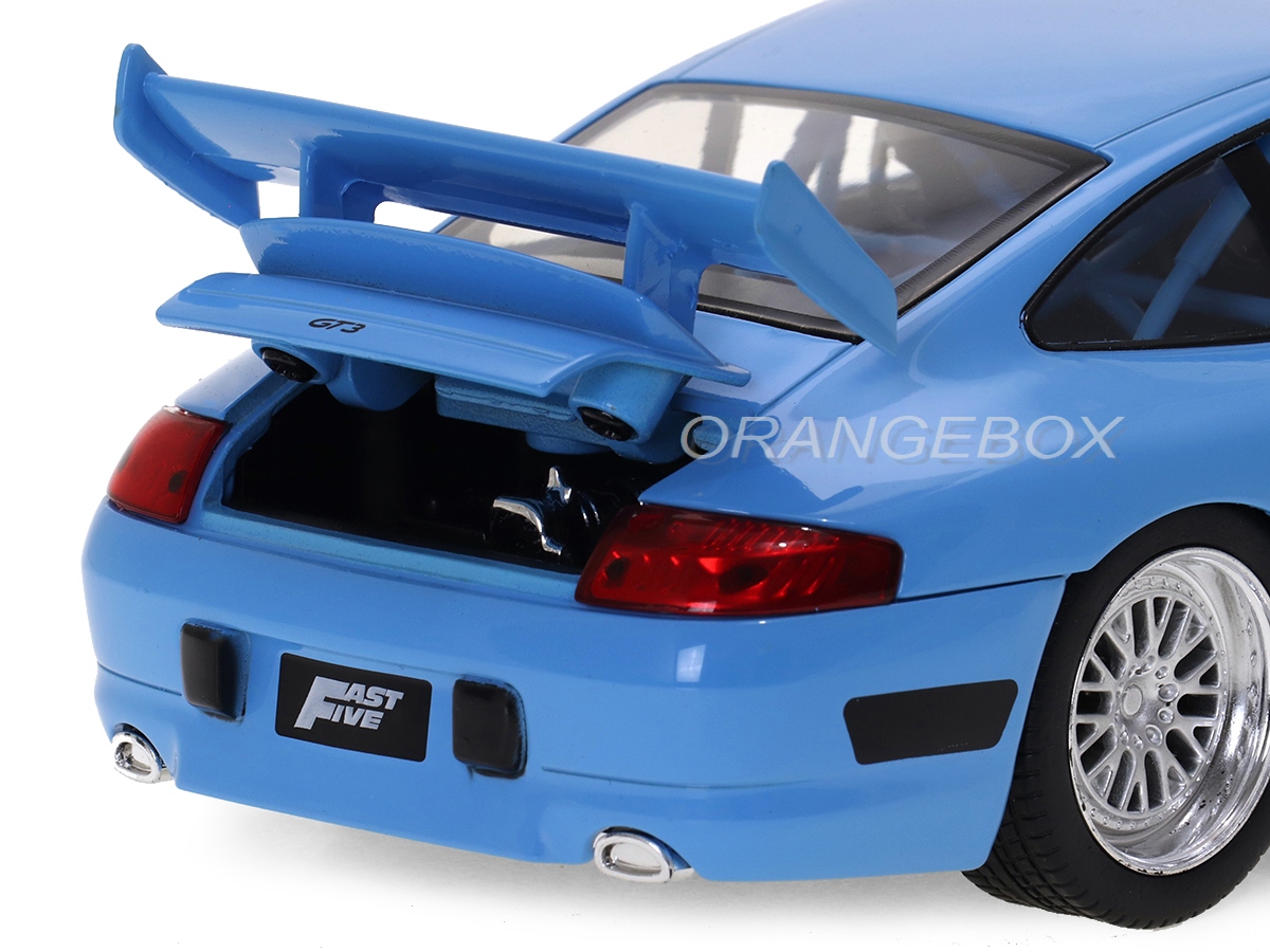 Porsche 911 GT3 RS Velozes e Furiosos Jada Toys 1:24 - 20 anos