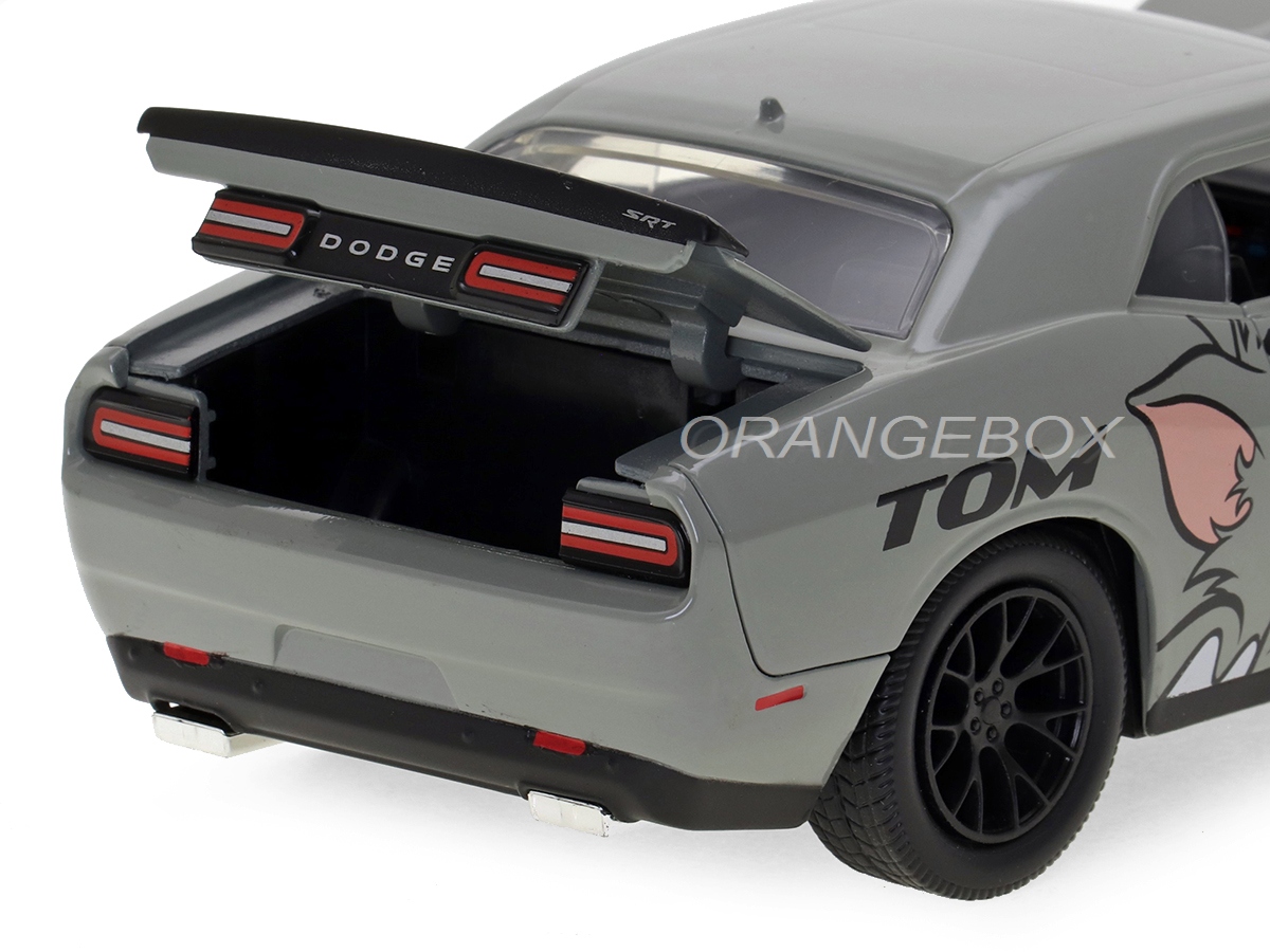 Dodge Challenger SRT Hellcat 2015 Tom & Jerry + Figura Jerry Jada
