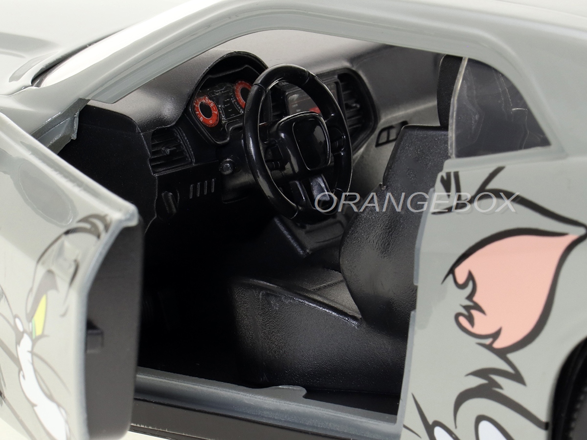 Dodge Challenger SRT Hellcat 2015 Tom & Jerry + Figura Jerry Jada