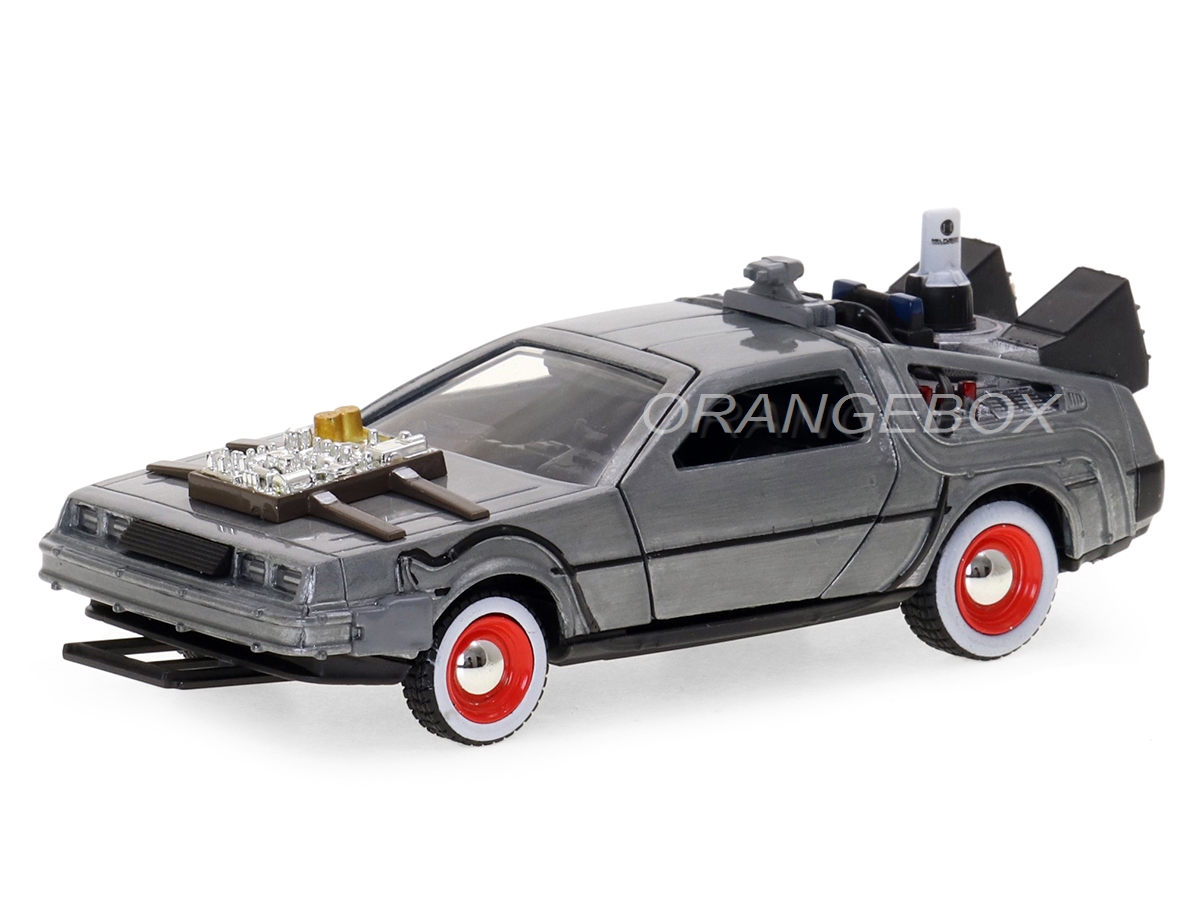 Pack Delorean Back To The Future Time Machine Jada Toys 1:32 - 20