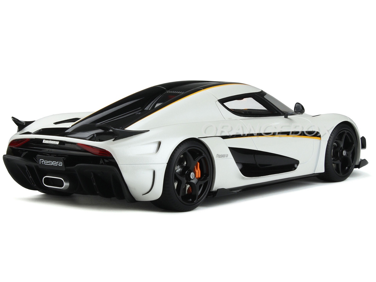 Koenigsegg Regera 2018 1:18 GT Spirit Branco - 20 anos! Loja on