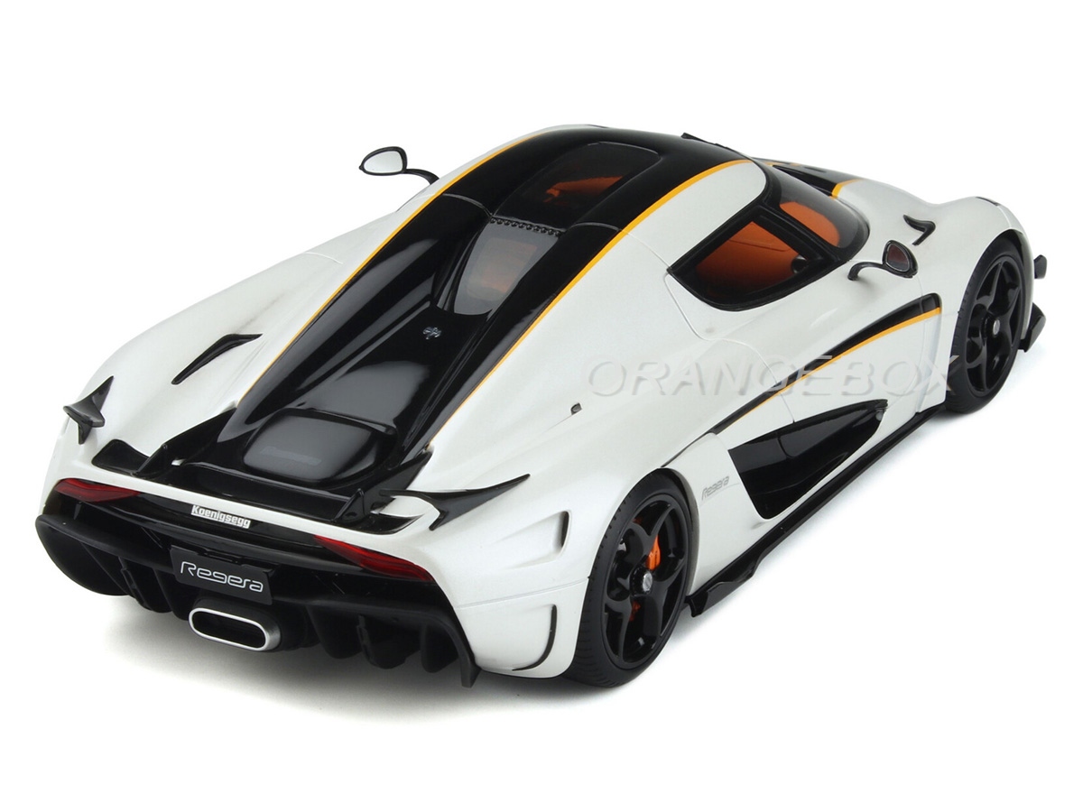 Koenigsegg Regera 2018 1:18 GT Spirit Branco - 20 anos! Loja on