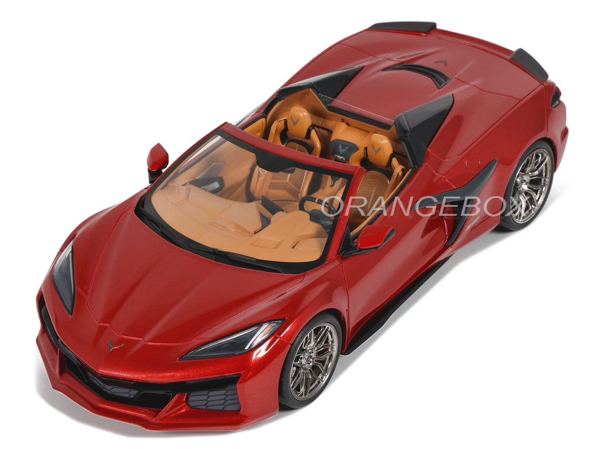 Chevrolet Corvette C8 convertible 2022 1:18 GT Spirit Vermelho