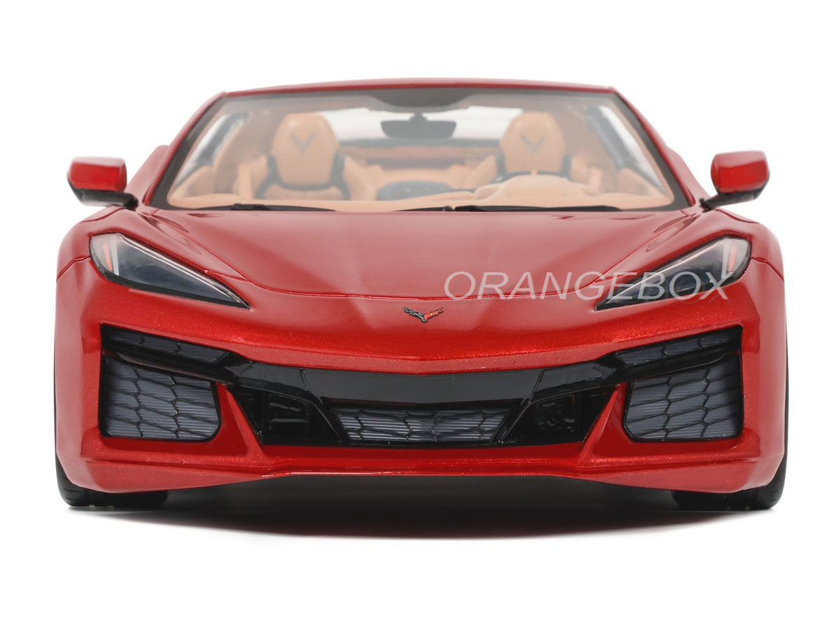 Chevrolet Corvette C8 convertible 2022 1:18 GT Spirit Vermelho