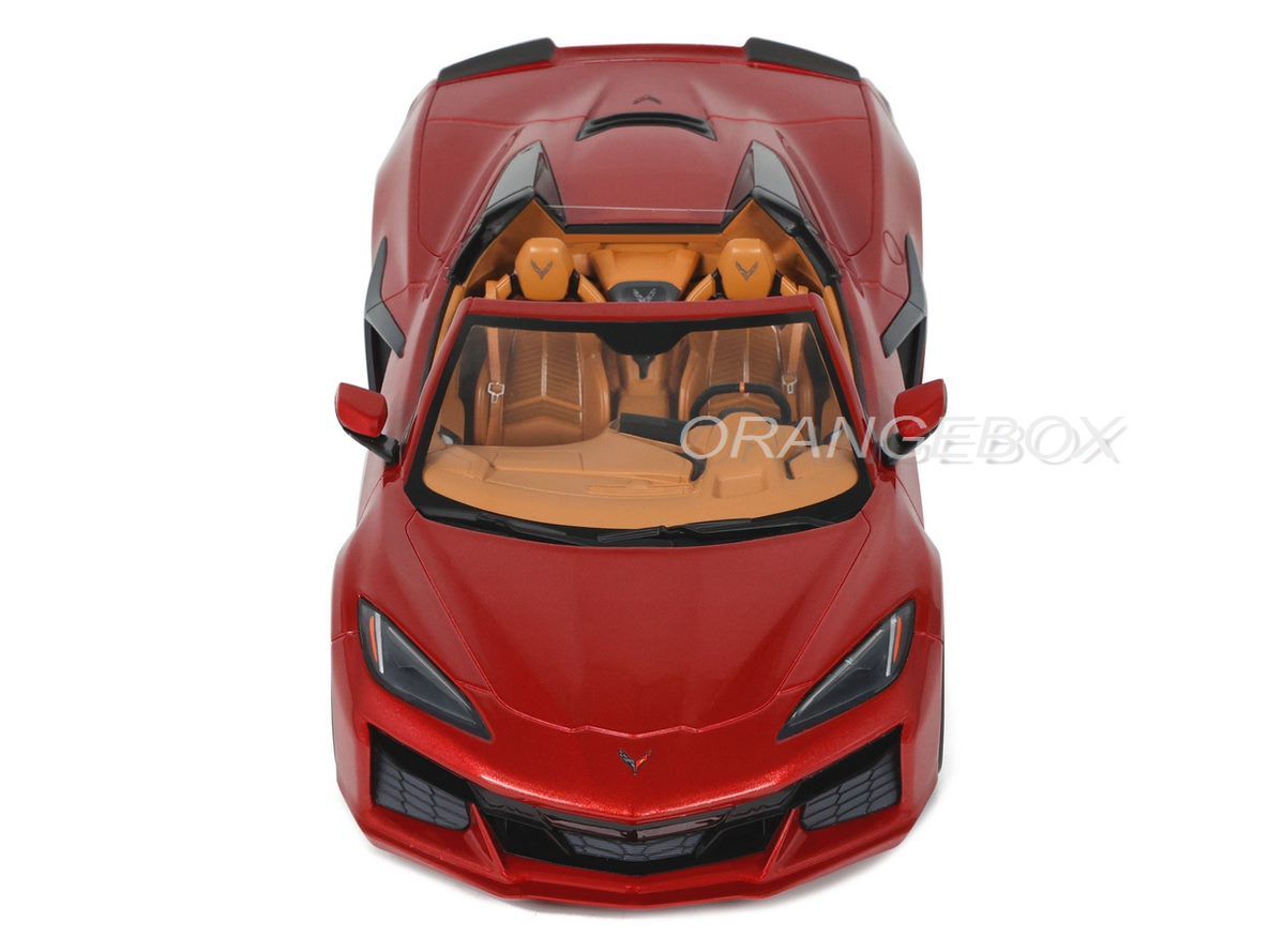 Chevrolet Corvette C8 convertible 2022 1:18 GT Spirit Vermelho