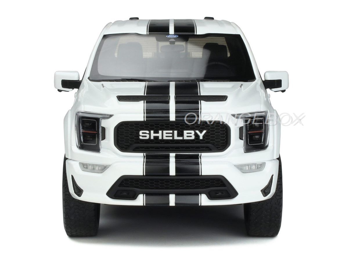 Shelby F150 2022 1:18 GT Spirit Branco - 19 anos! Loja on-line de