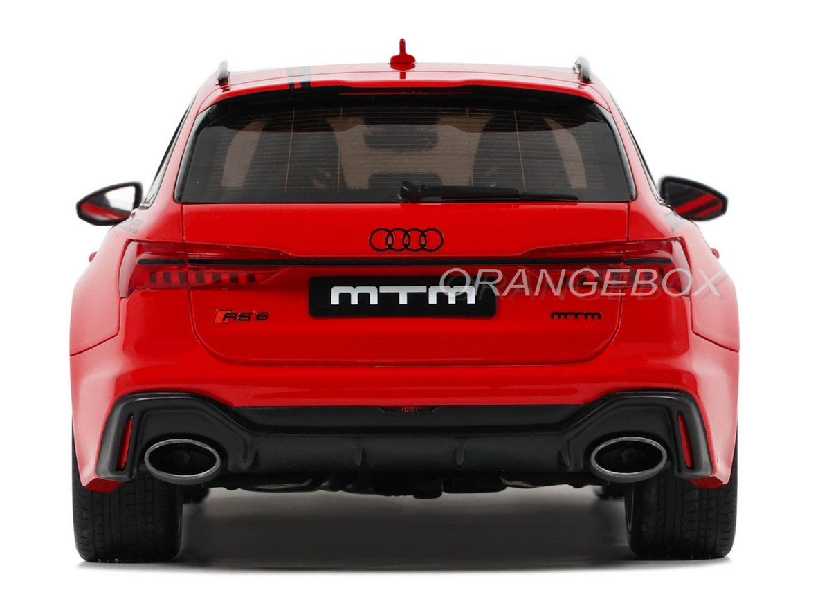 Audi RS 6 (C8) MTM 2021 1:18 GT Spirit Vermelho - 18 anos