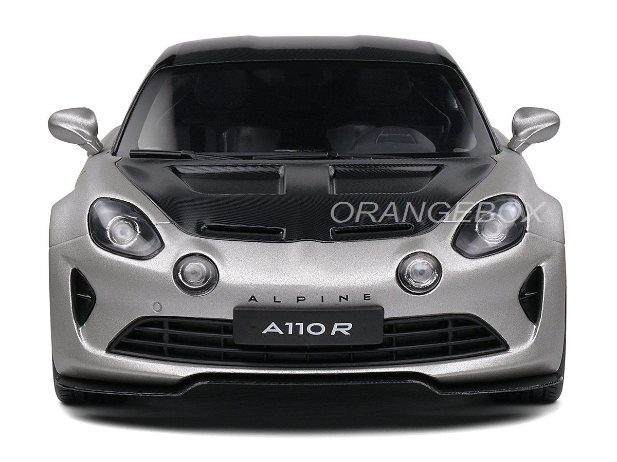 Alpine A110 R Radicale 2023 1:18 Solido Cinza - 20 anos! Loja on