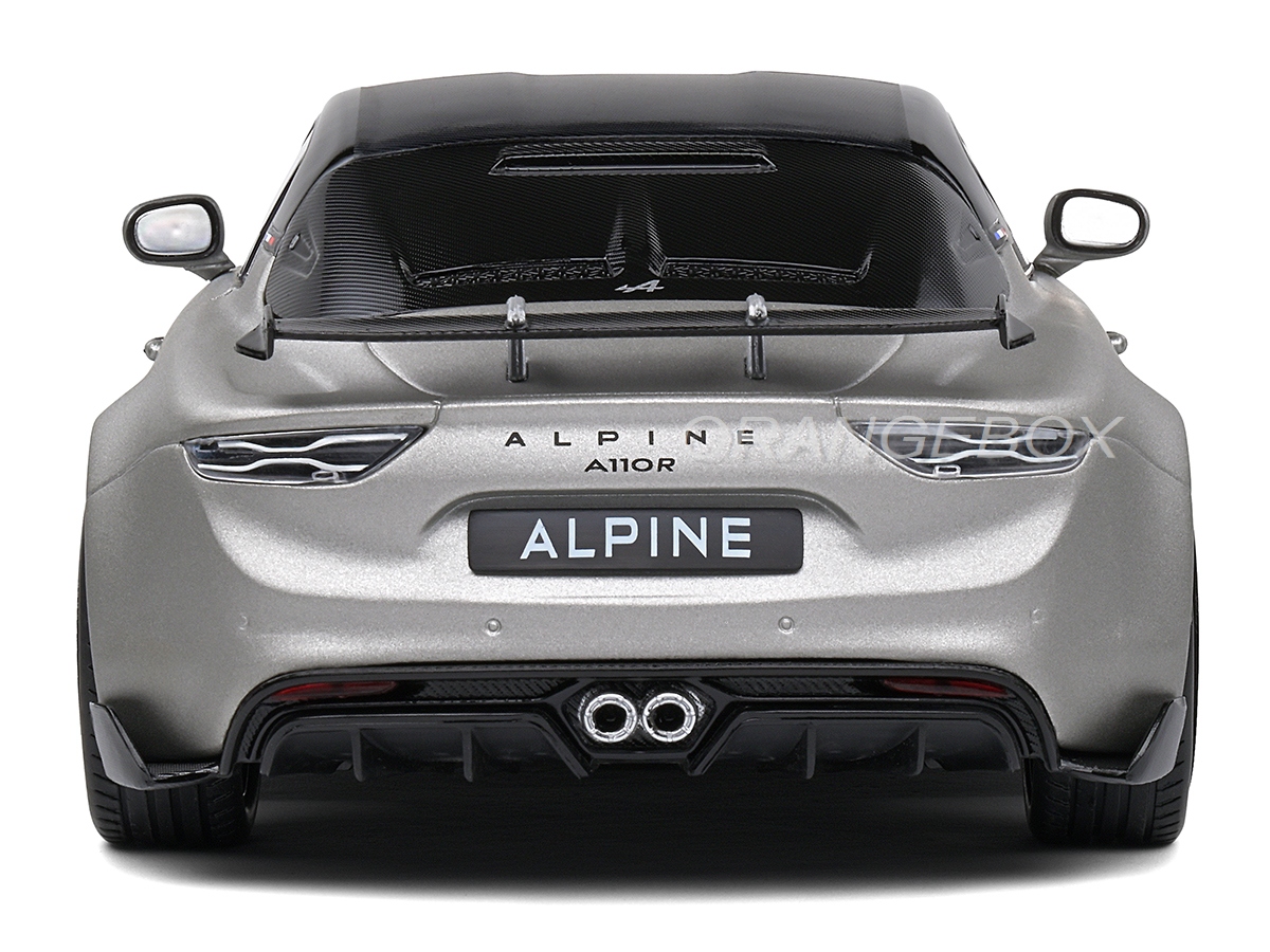 Alpine A110 R Radicale 2023 1:18 Solido Cinza - 20 anos! Loja on