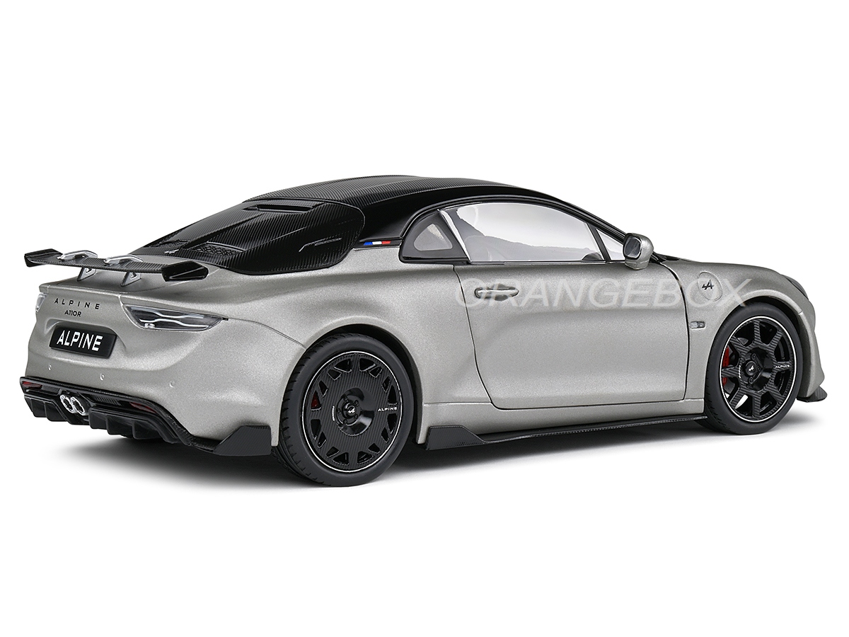 Alpine A110 R Radicale 2023 1:18 Solido Cinza - 20 anos! Loja on