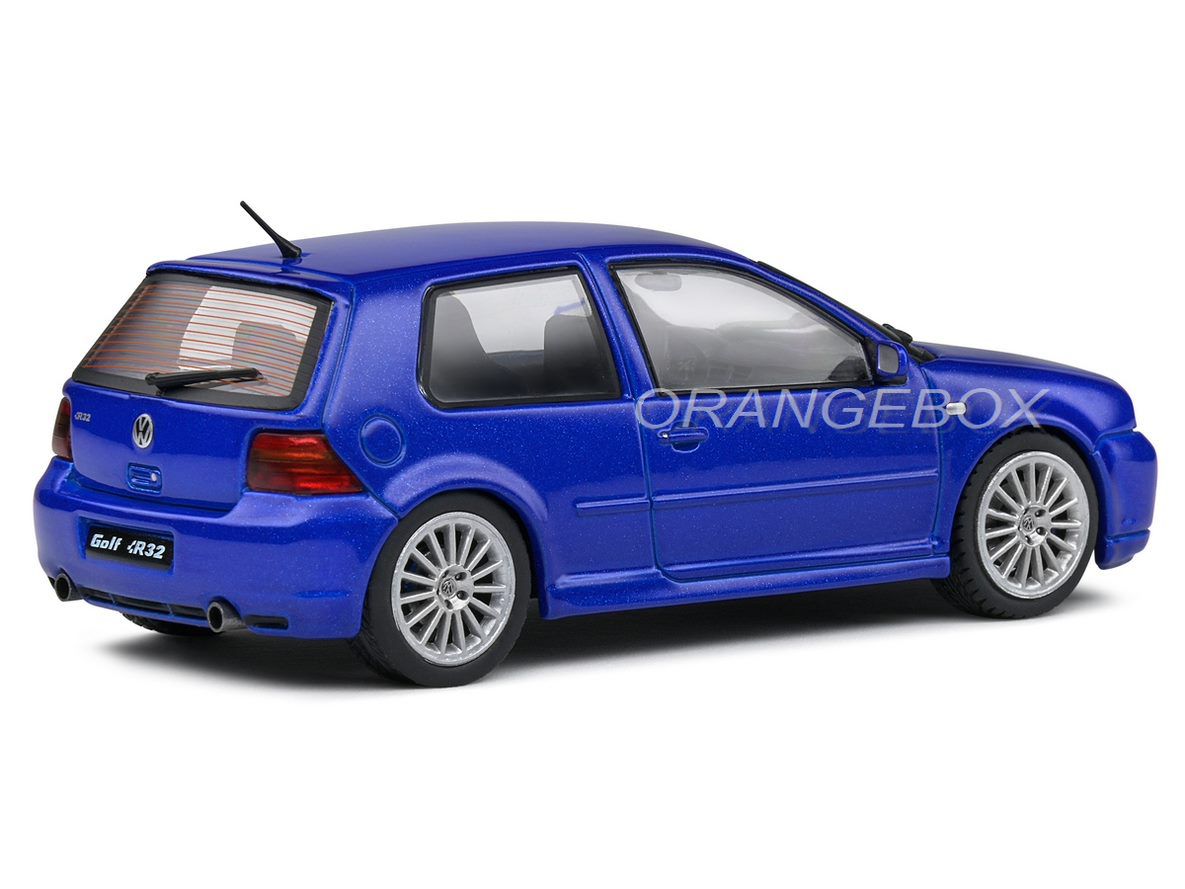 Volkswagen Golf IV R32 2003 1:43 Solido Azul - 20 anos! Loja on