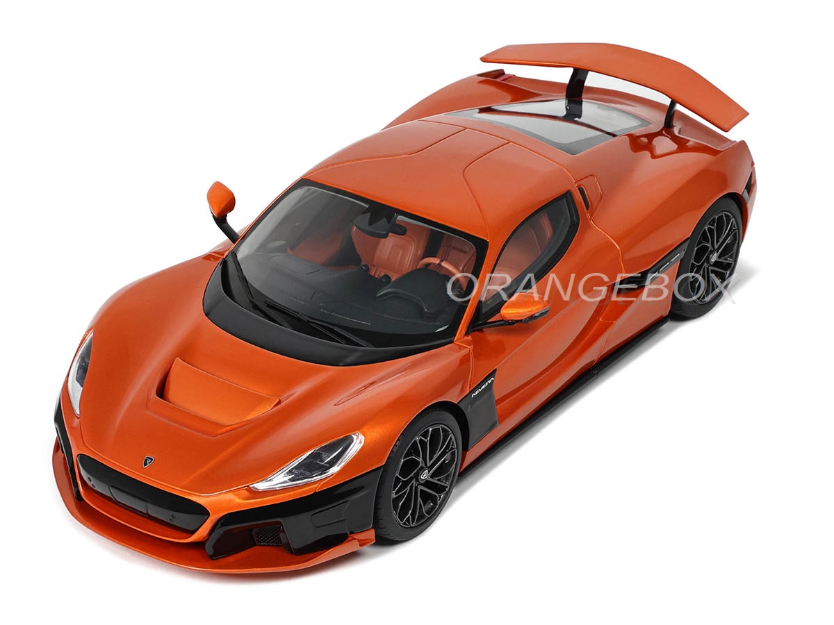 Rimac Nevera 2021 1:18 GT Spirit Laranja - 20 anos! Loja on-line