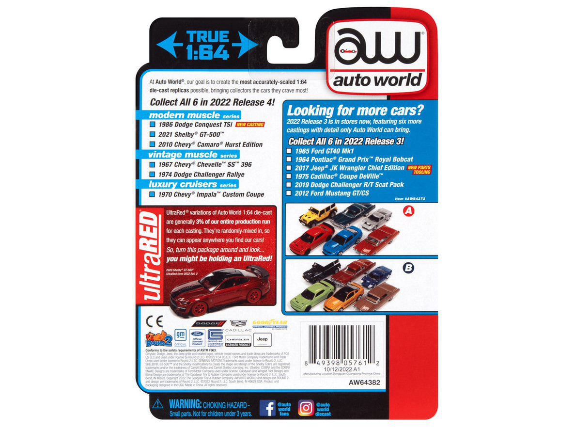 Dodge Challenger Rallye 1974 Release 4B 2022 1:64 Autoworld