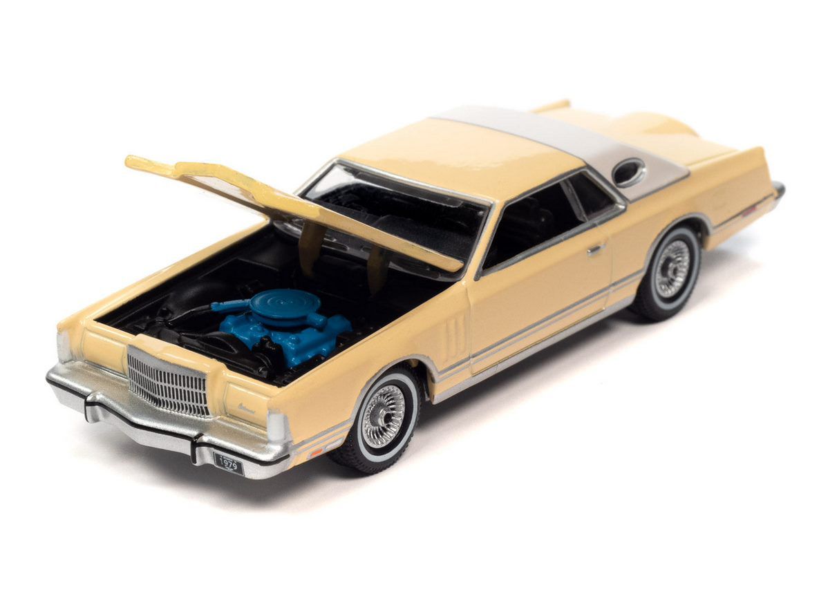 1/64 (1979年型)リンカーン•コンチネンタル＆フィギュア オートワールド 1/64 1979 フォードリンカーン コンチネンタル マーク