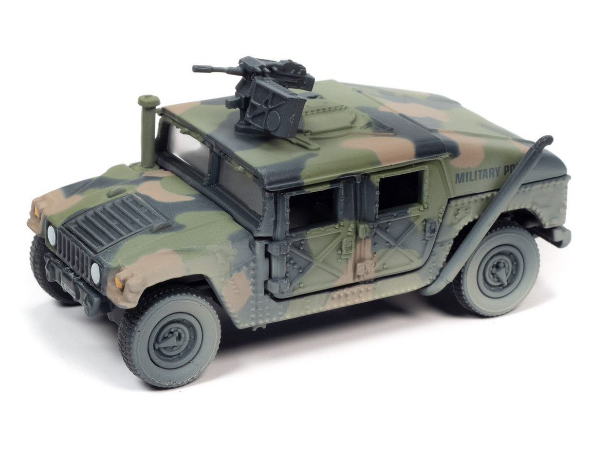 ミニカー　軍車両　ミリタリー　HMMWV ジョニーライトニング　Johnny HUMVEE 4-CT M1025 HMMWV Armored Fastback Release 1B 2021 1:64