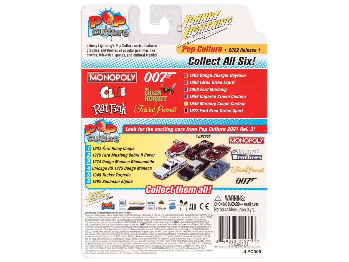 Ford Gran Torino Sport 1972 Trivial Pursuit Release 1 2022 1:64