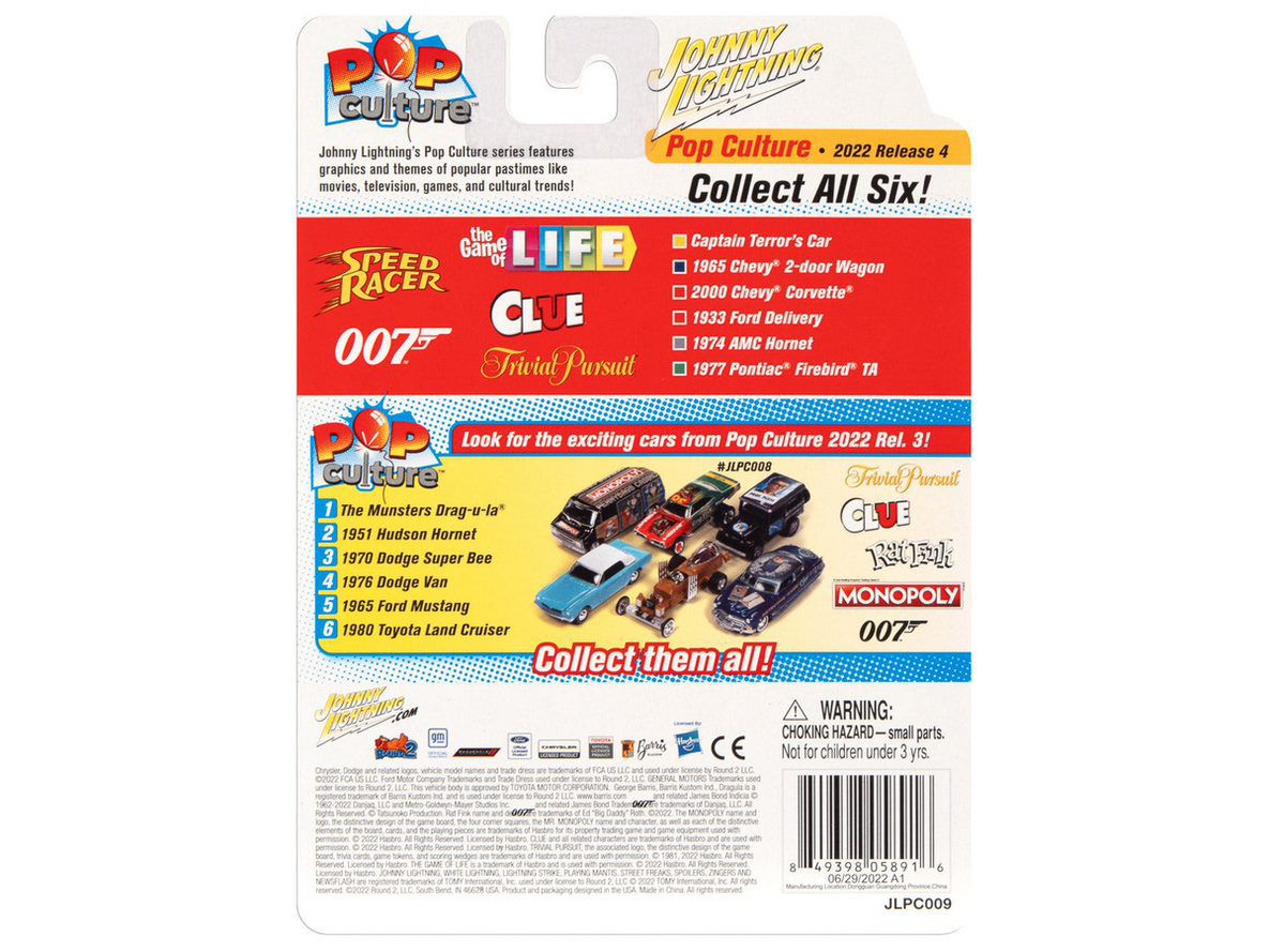 Speed Racer Captain Terror Release 4 2022 1:64 Johnny Lightning