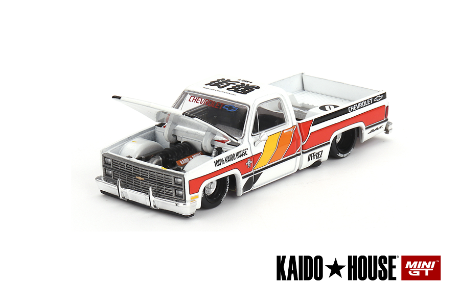Modèle Réduit 1/64 Chevrolet Silverado Kaido Works V1 - MINI GT - Neuf Boîte Scellée