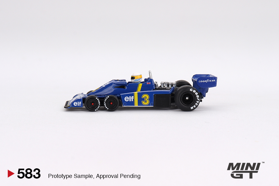 Fórmula 1 Tyrrell P34 Jody Scheckter Gp Swedish 1976 Winner 1:64