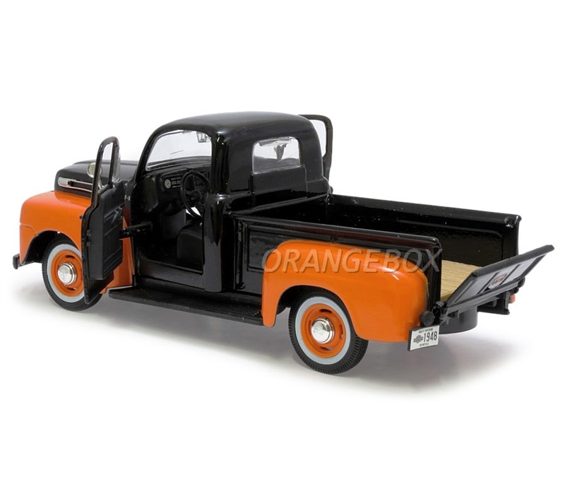 Maisto 1:24 Ford F-1 Pick Up 1948 + Harley Davidson 1936 EL Knucklehead - Foto 2