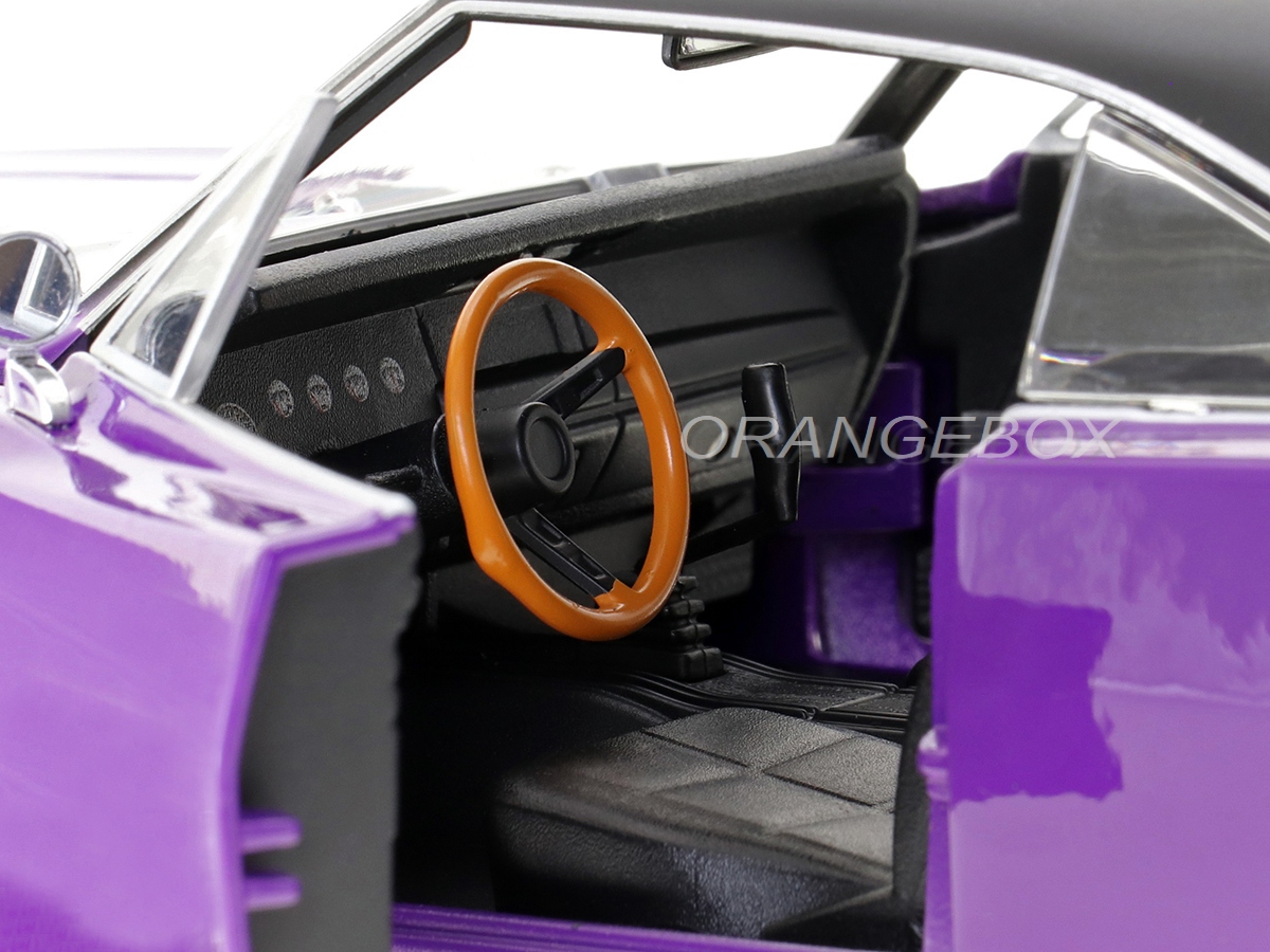 Dodge Charger R/T 1969 Maisto 1:18 Roxo - 20 anos! Loja on-line de